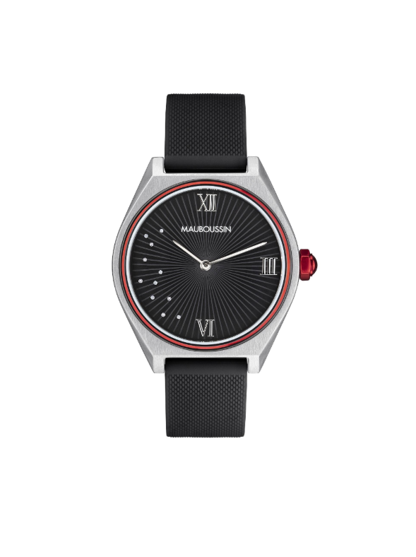 Montre Mauboussin – Elle A Mis Le Feu Noir Diamant 0,022 ct/k