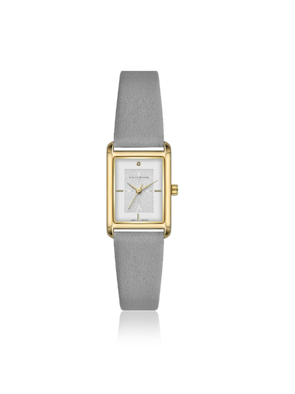 Montre Monica Monaco - Collection Diamand 0.025ct/k - Gris