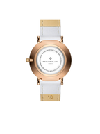 Montre Philippe Blanc Lucerne - Cuir - Blanc