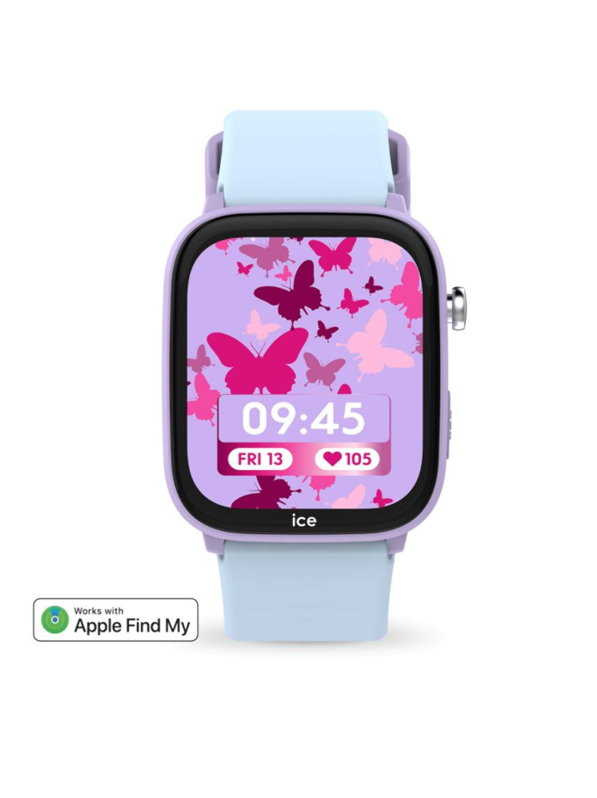 Montre connectée ICEWATCH Ice Smart Junior 3.0 Find My-Violet/Bleu