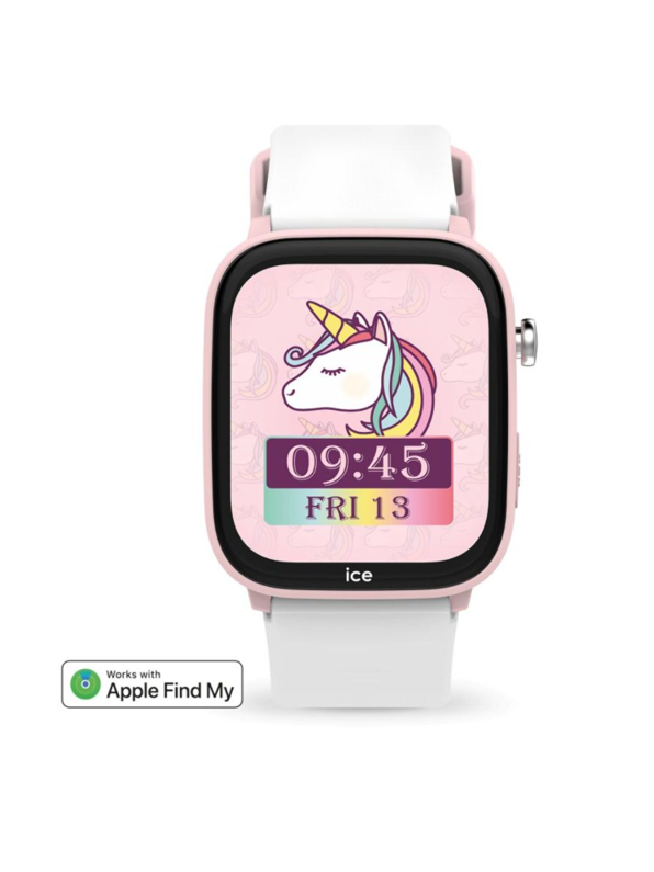 Montre connectée ICEWATCH Ice Smart Junior 3.0 Find My Rose/Blanc