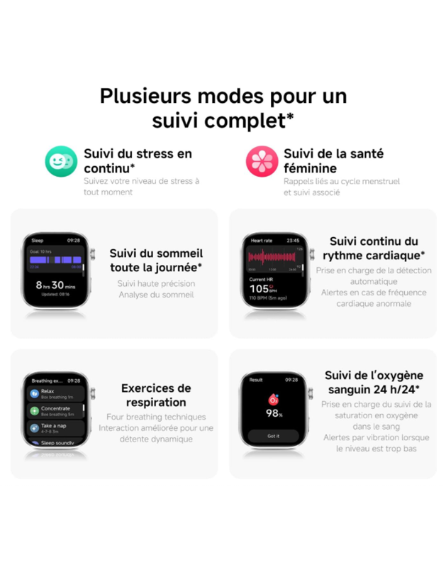 XIAOMI Redmi Watch 6 NFC Gris